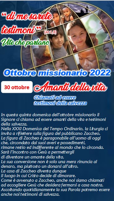 2022 10 30 ottobre missionario