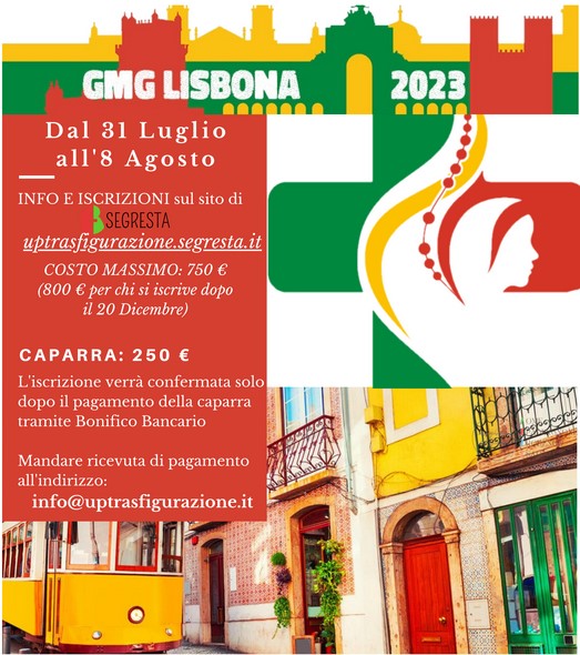 2023 lisbona iscrizioni