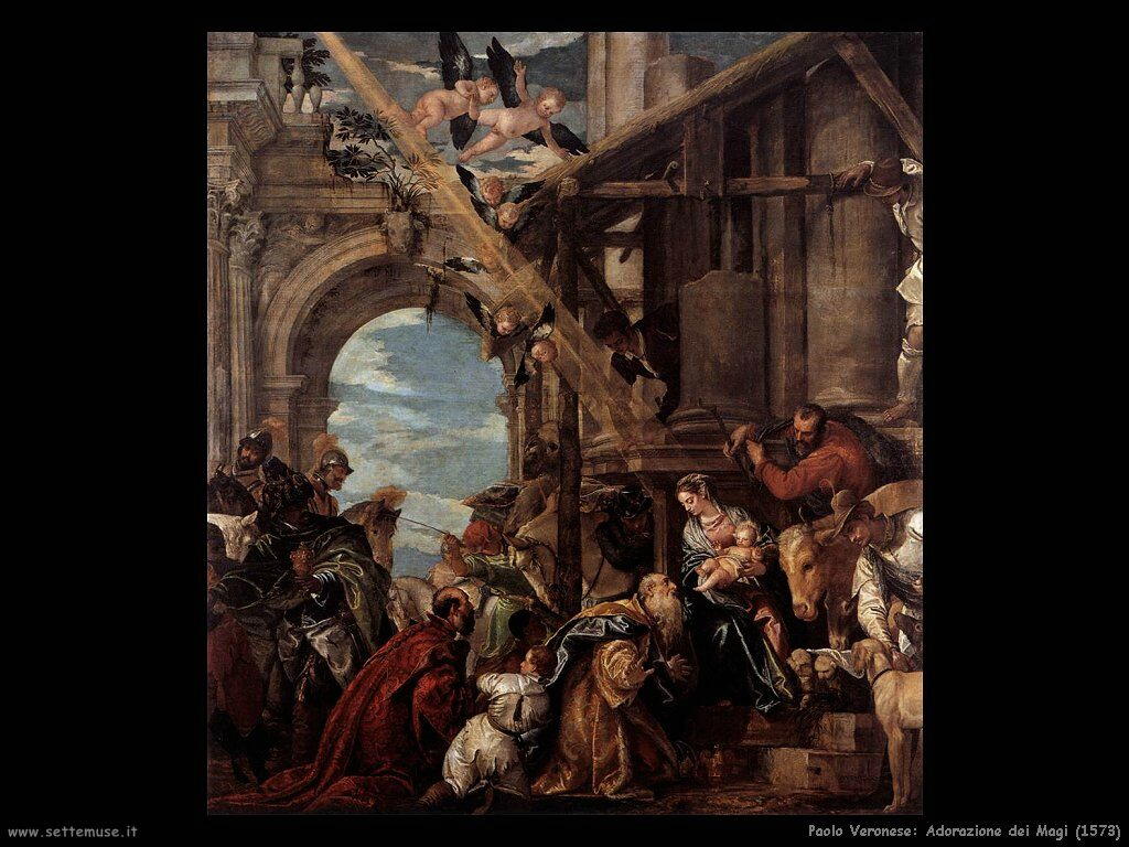 paolo veronese 052 adorazione dei magi 1573