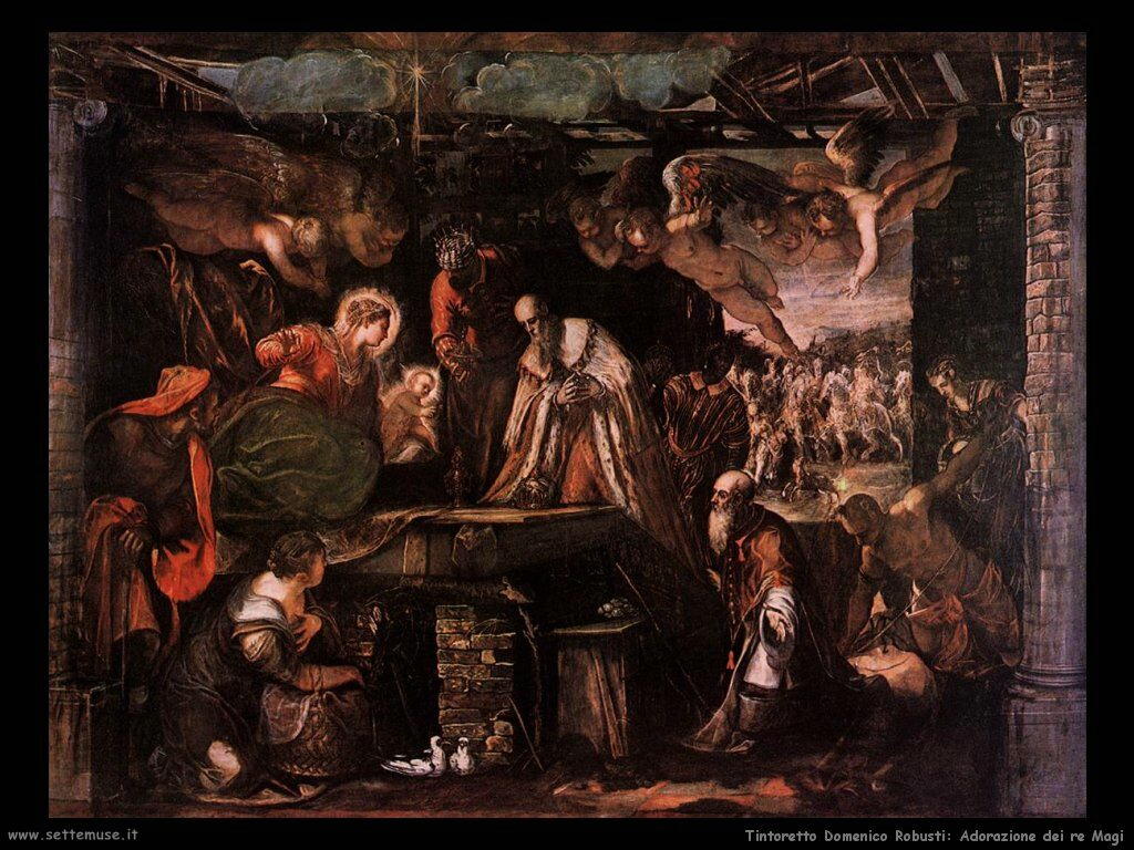 tintoretto domenico 547 adorazione dei magi