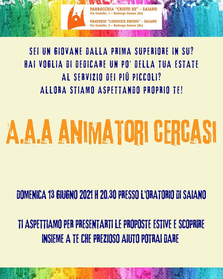 2021 grest animatori