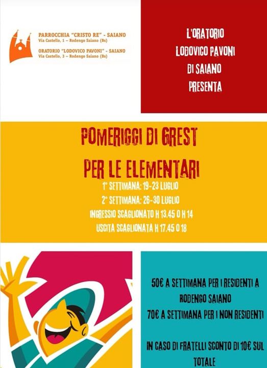 2021 grest offerta