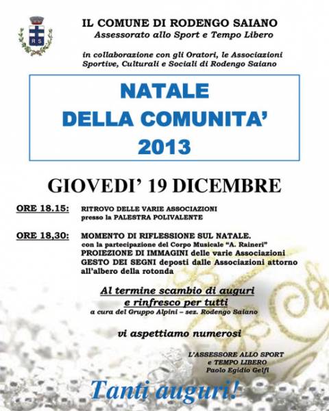 2013 12 19 natale comunita